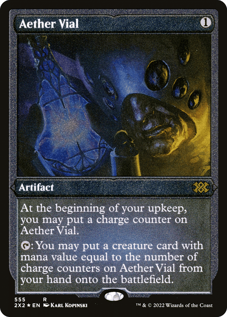 Aether Vial — Double Masters 2022 — Magic: The Gathering