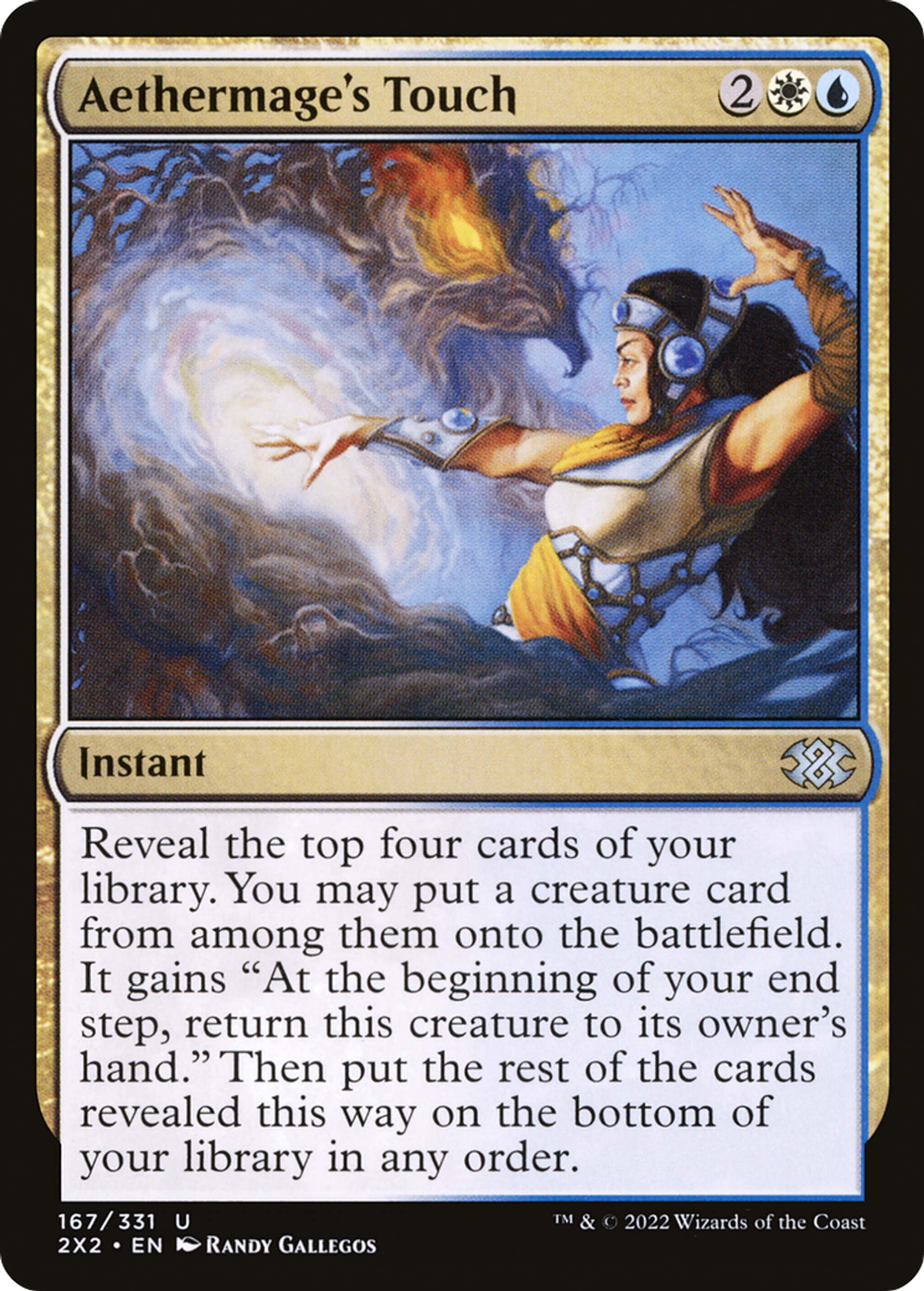Toucher de l'Æthermage — Double Masters 2022 — Magic: The Gathering