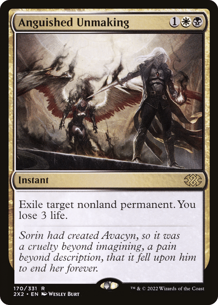 Anguished Unmaking — Double Masters 2022 — Magic: The Gathering