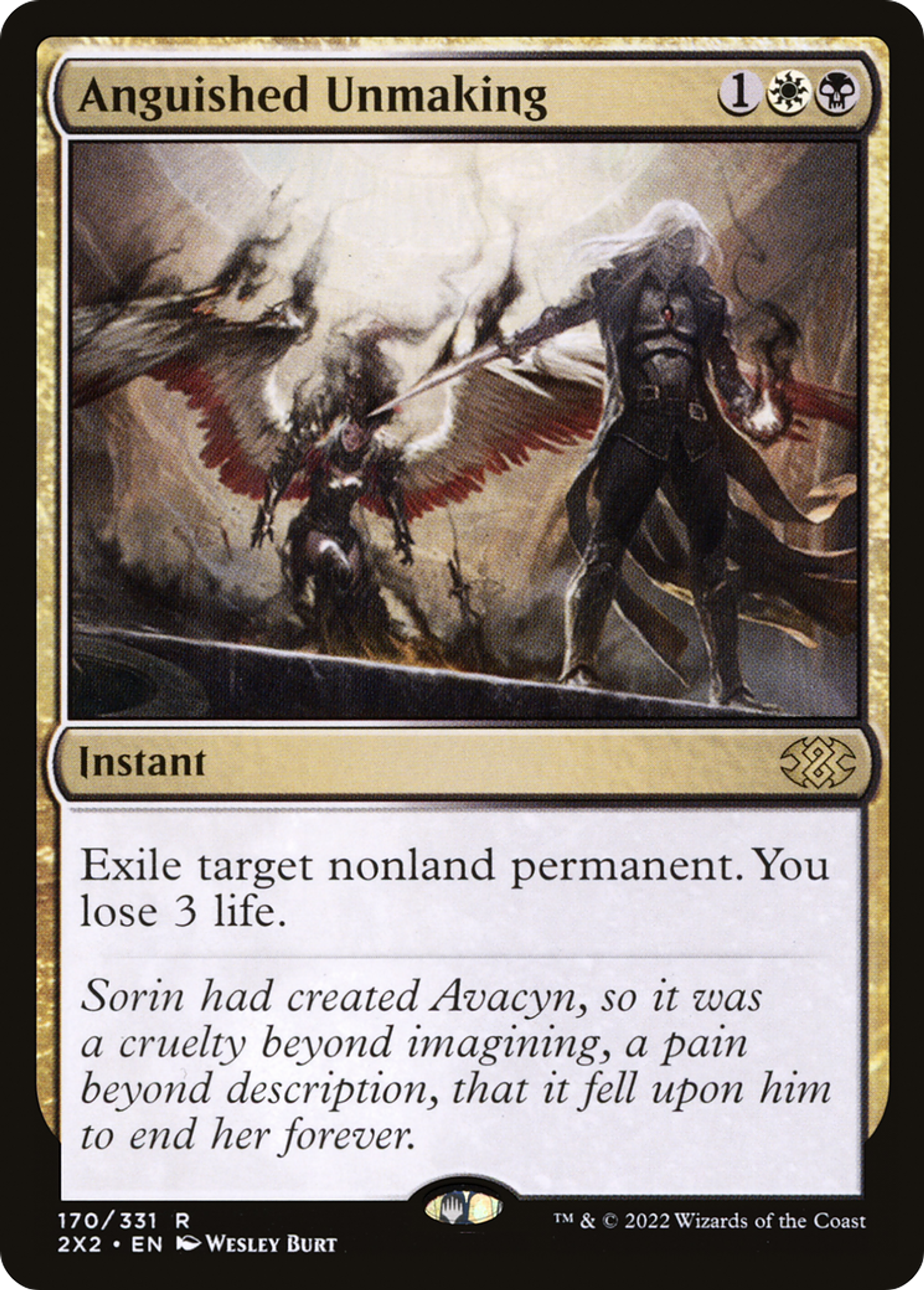 Anguished Unmaking — Double Masters 2022 — Magic: The Gathering