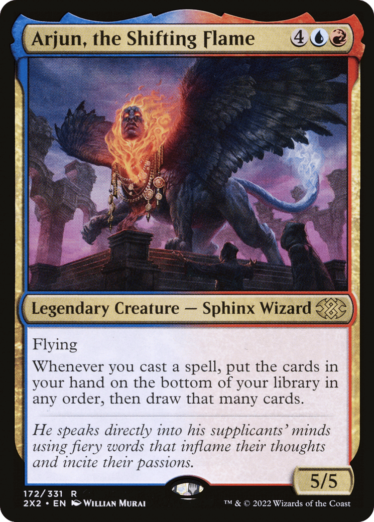 Arjun, the Shifting Flame — Double Masters 2022 — Magic: The Gathering