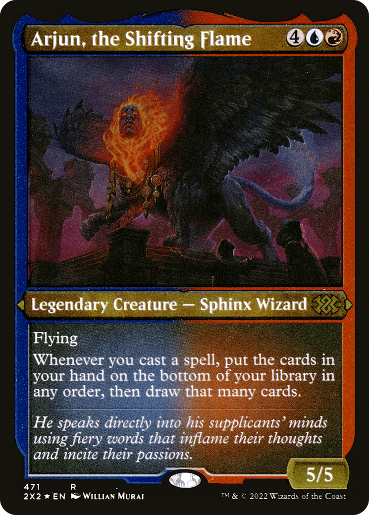 Arjun, the Shifting Flame — Double Masters 2022 — Magic: The Gathering