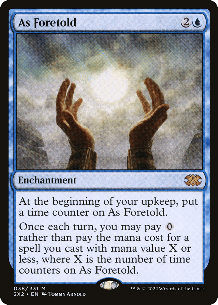 As Foretold — Double Masters 2022 — Magic: The Gathering