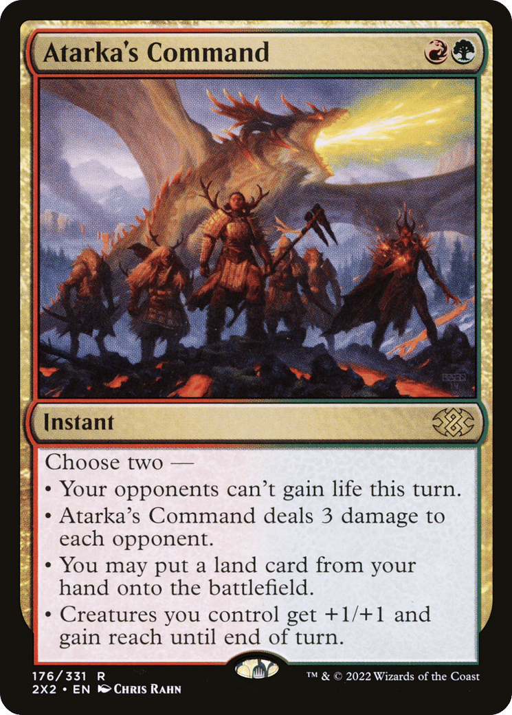Atarka's Command — Double Masters 2022 — Magic: The Gathering