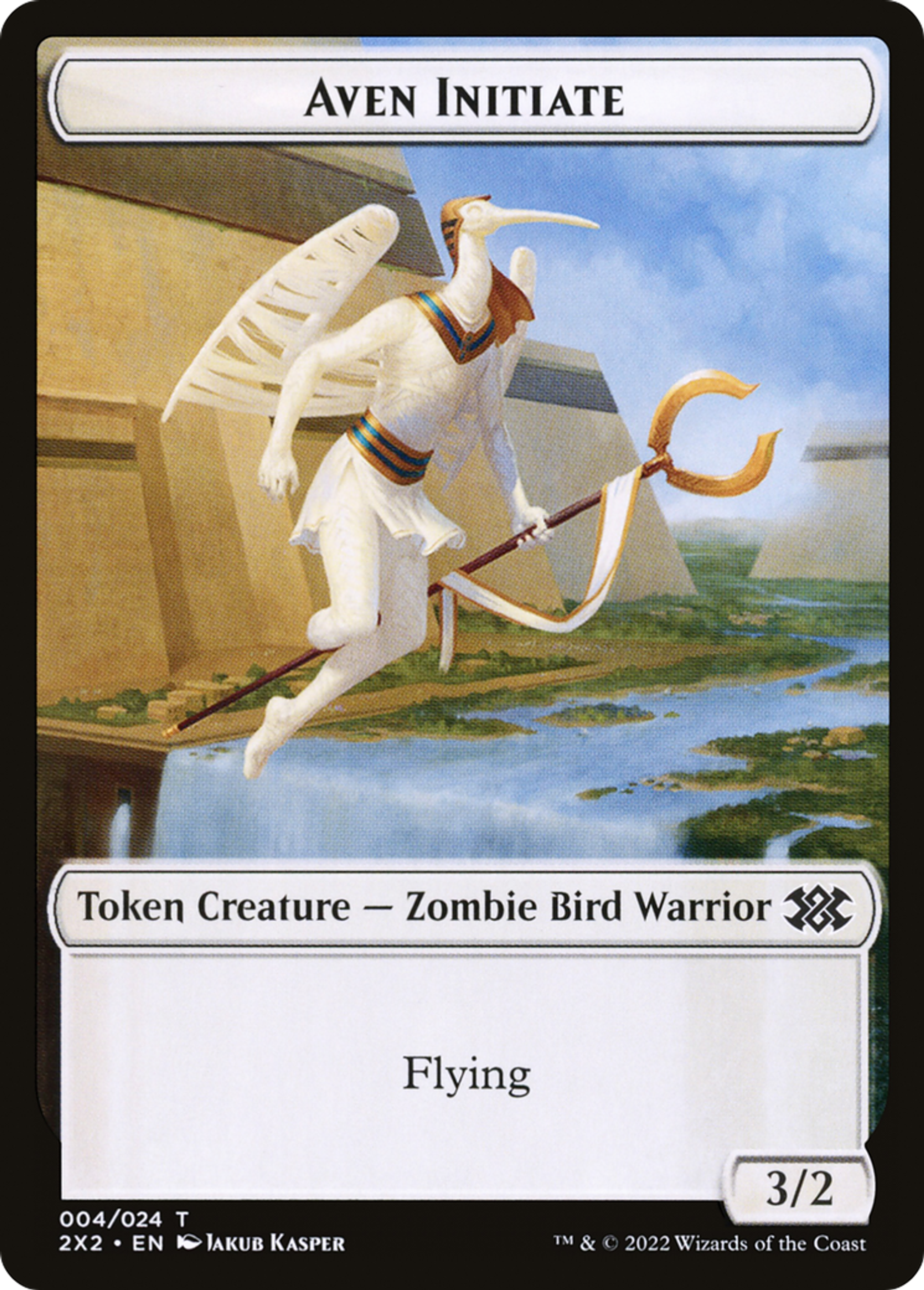 Aven Initiate — Double Masters 2022 — Magic: The Gathering
