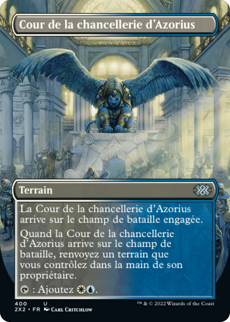 Cour de la chancellerie d'Azorius — Double Masters 2022 — Magic: The Gathering