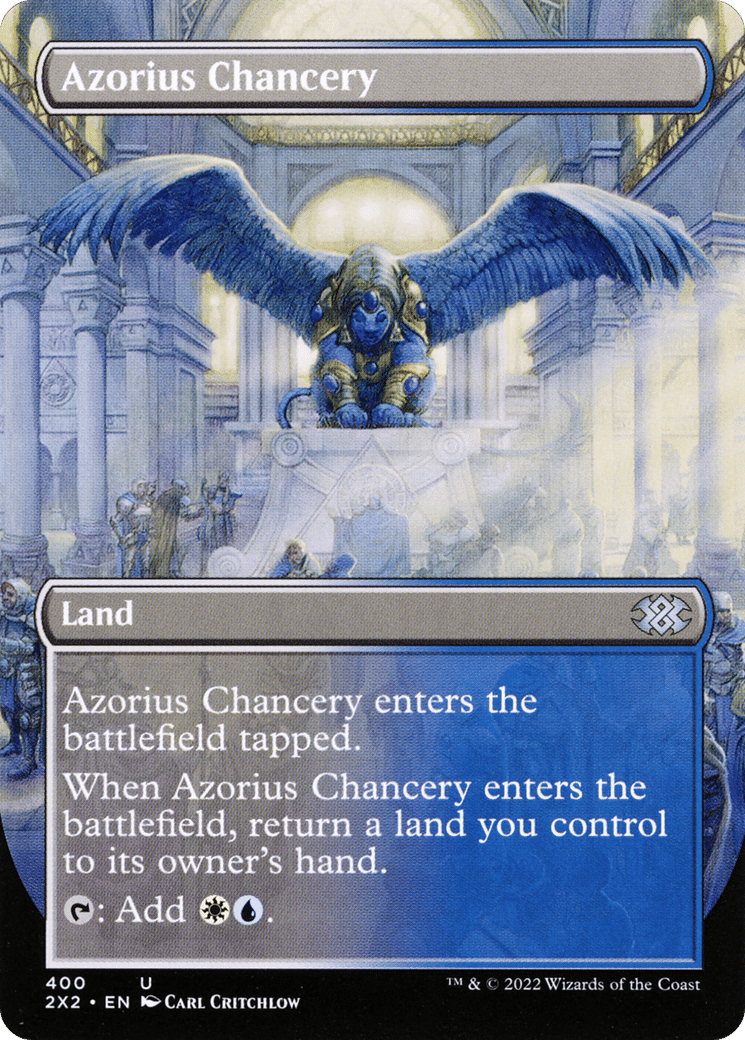 Azorius Chancery — Double Masters 2022 — Magic: The Gathering