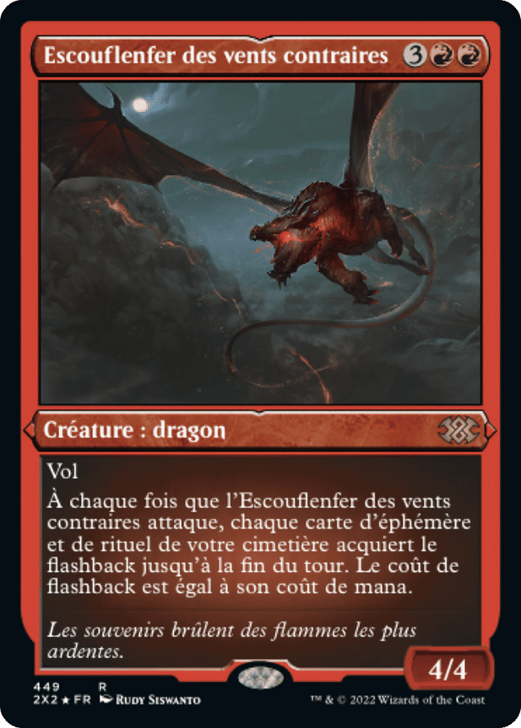 Escouflenfer des vents contraires — Double Masters 2022 — Magic: The Gathering