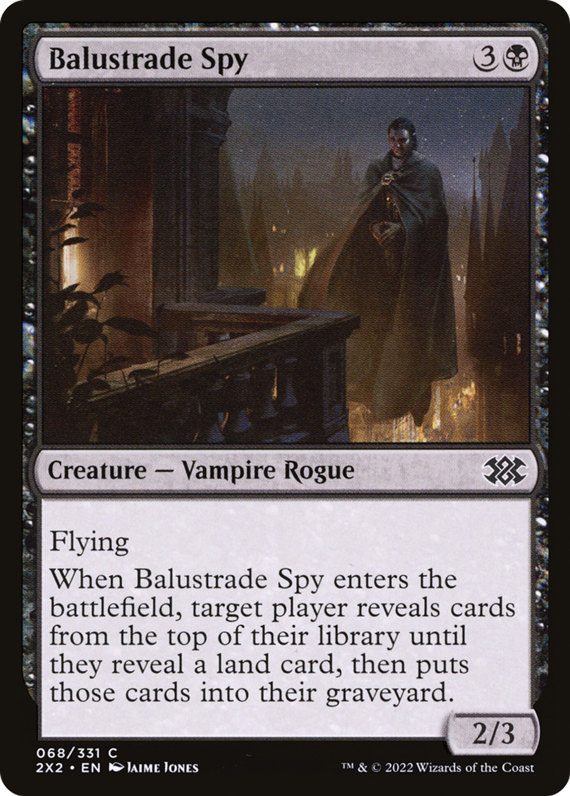 Balustrade Spy — Double Masters 2022 — Magic: The Gathering