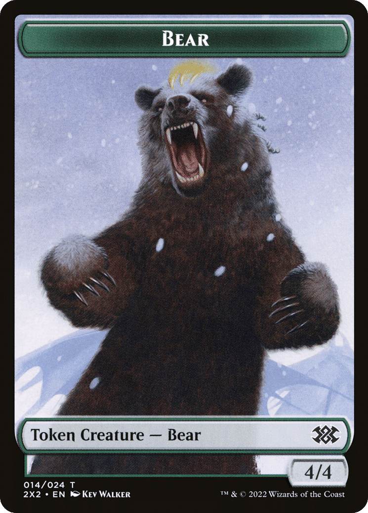 Bear — Double Masters 2022 — Magic: The Gathering