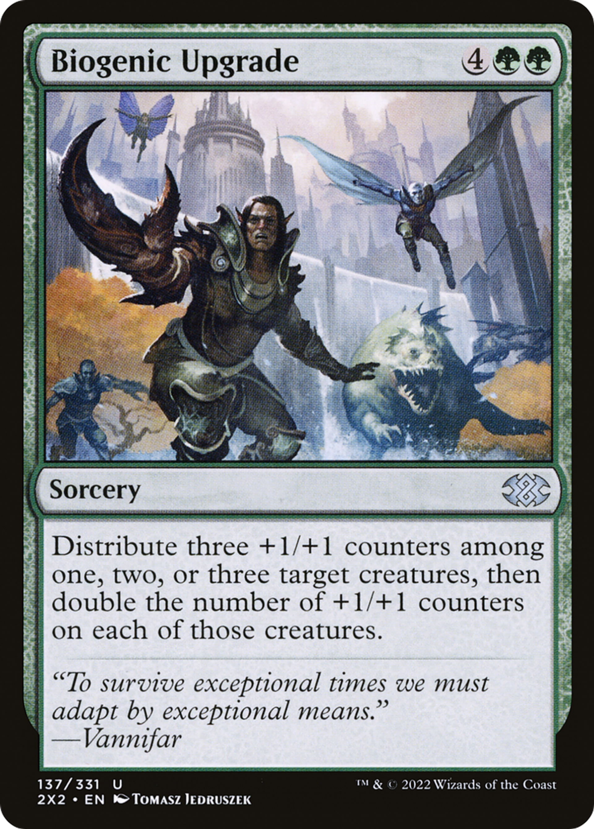 Amélioration biosynthétique — Double Masters 2022 — Magic: The Gathering
