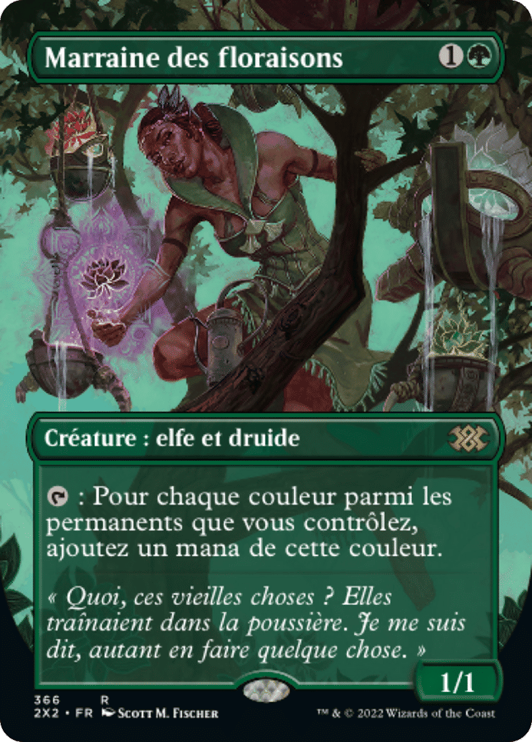 Marraine des floraisons — Double Masters 2022 — Magic: The Gathering