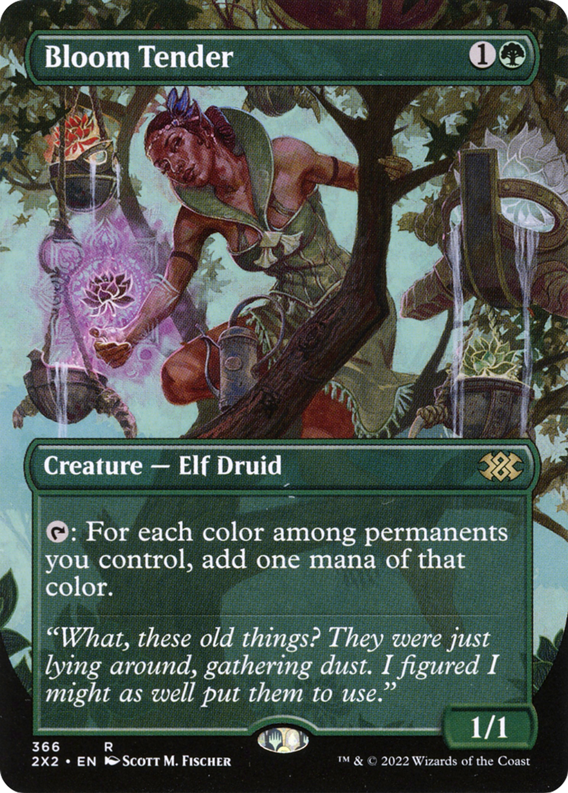 Bloom Tender — Double Masters 2022 — Magic: The Gathering