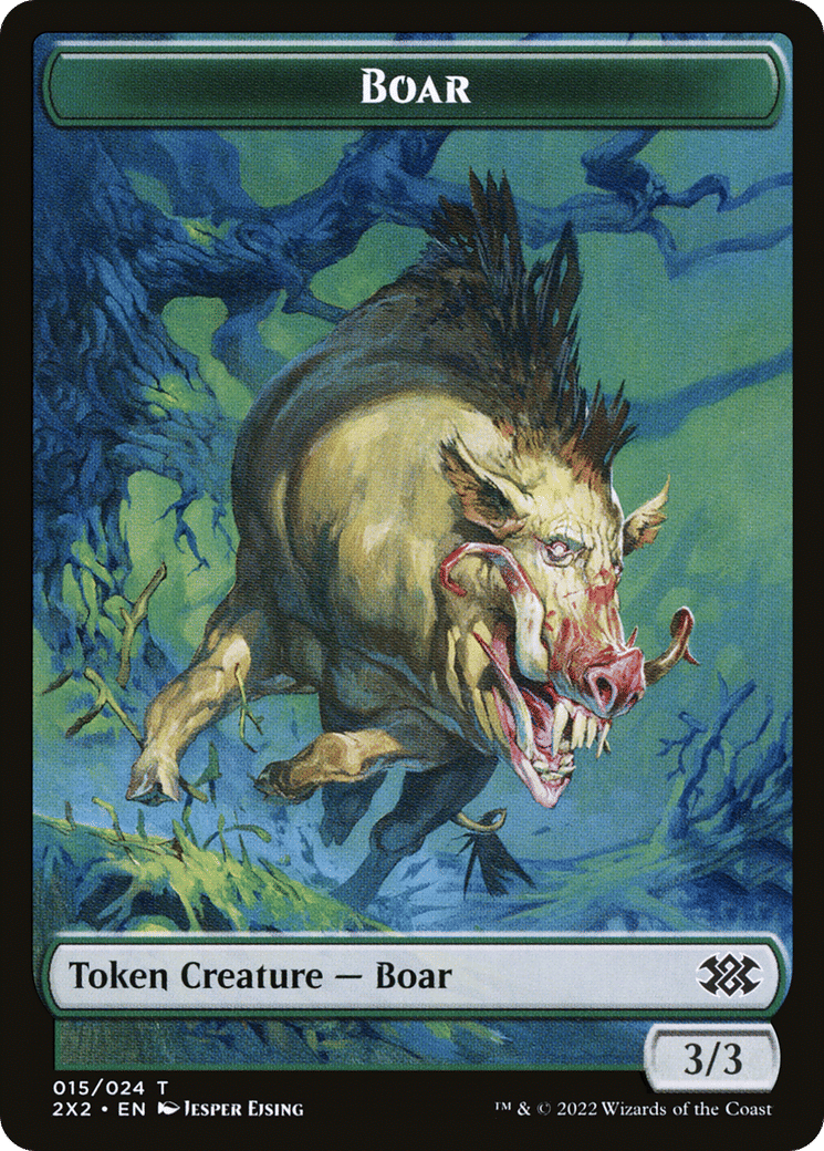 Boar — Double Masters 2022 — Magic: The Gathering