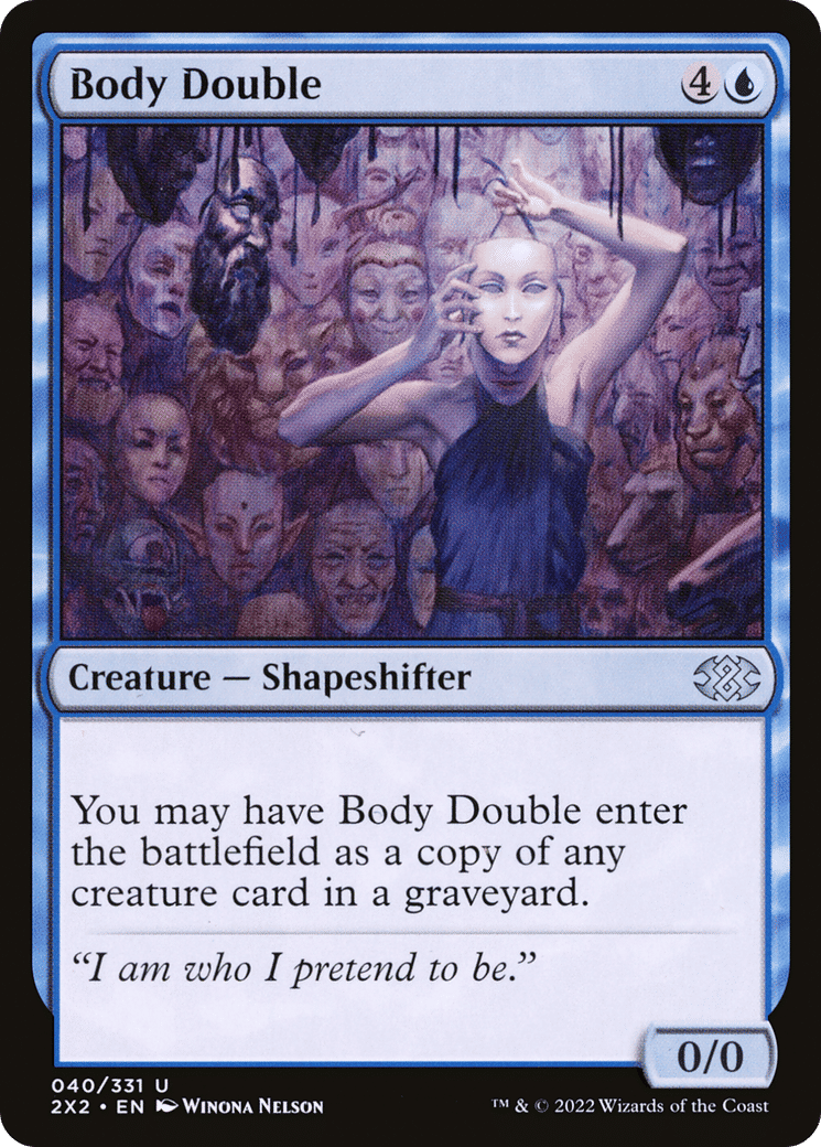 Body Double — Double Masters 2022 — Magic: The Gathering