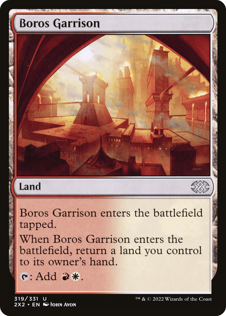Boros Garrison — Double Masters 2022 — Magic: The Gathering
