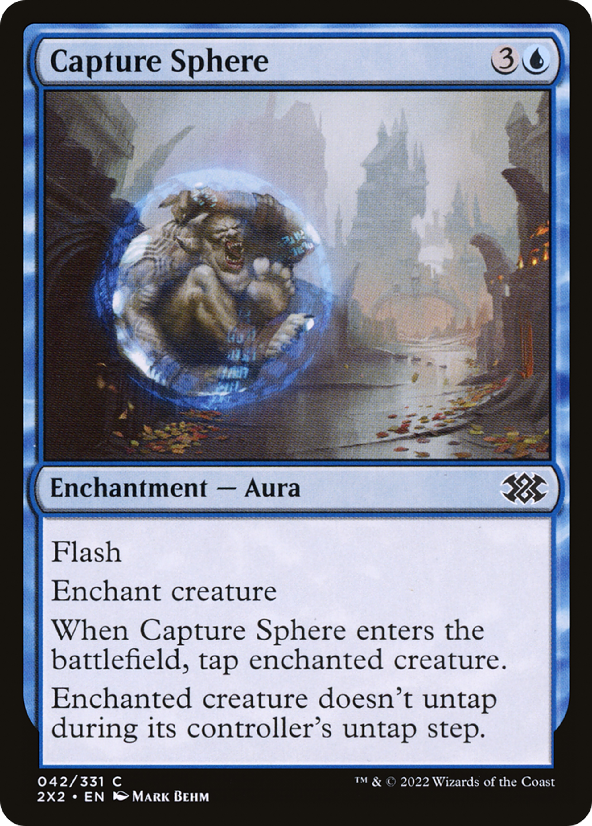 Sphère de capture — Double Masters 2022 — Magic: The Gathering