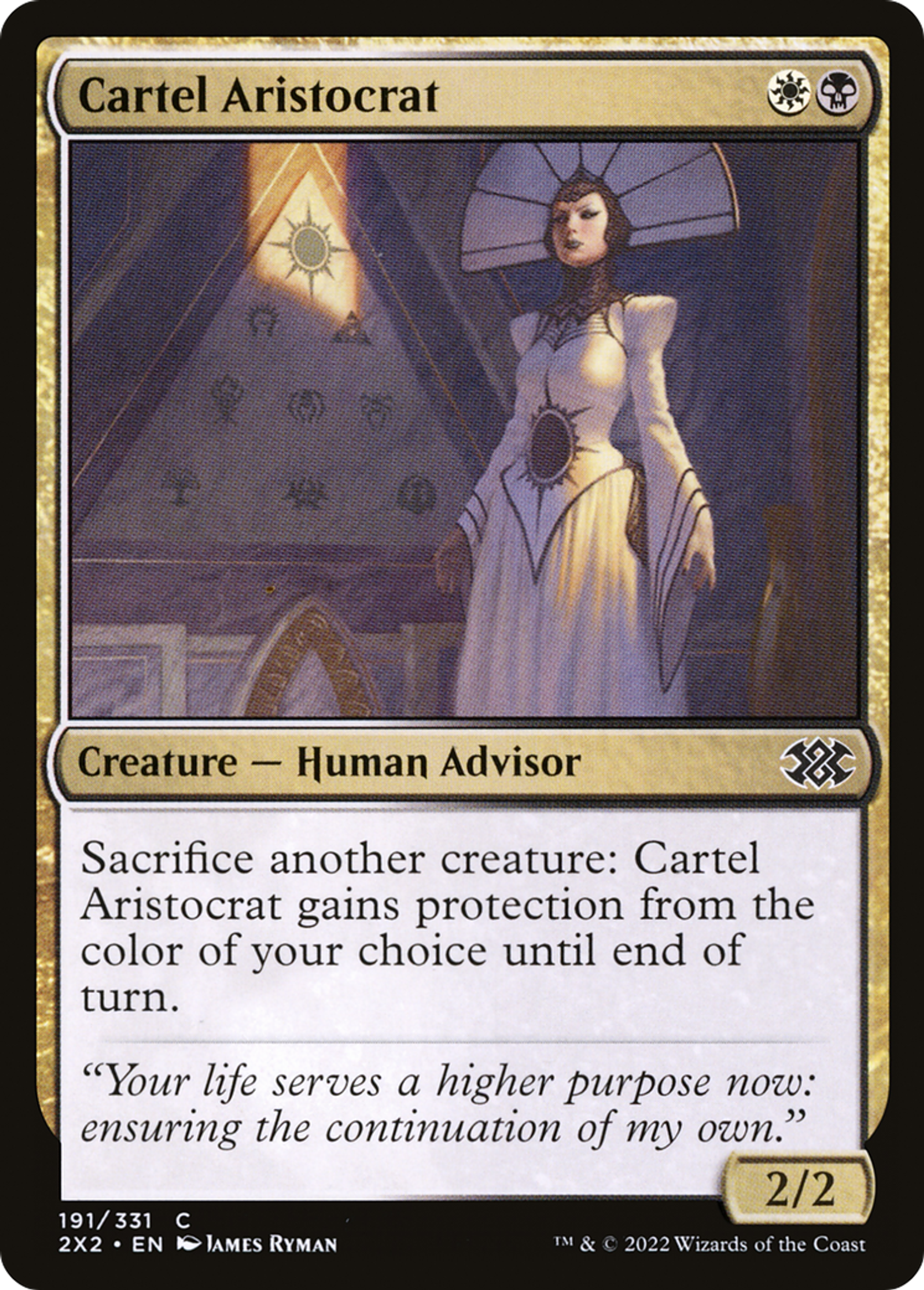 Aristocrate du cartel — Double Masters 2022 — Magic: The Gathering