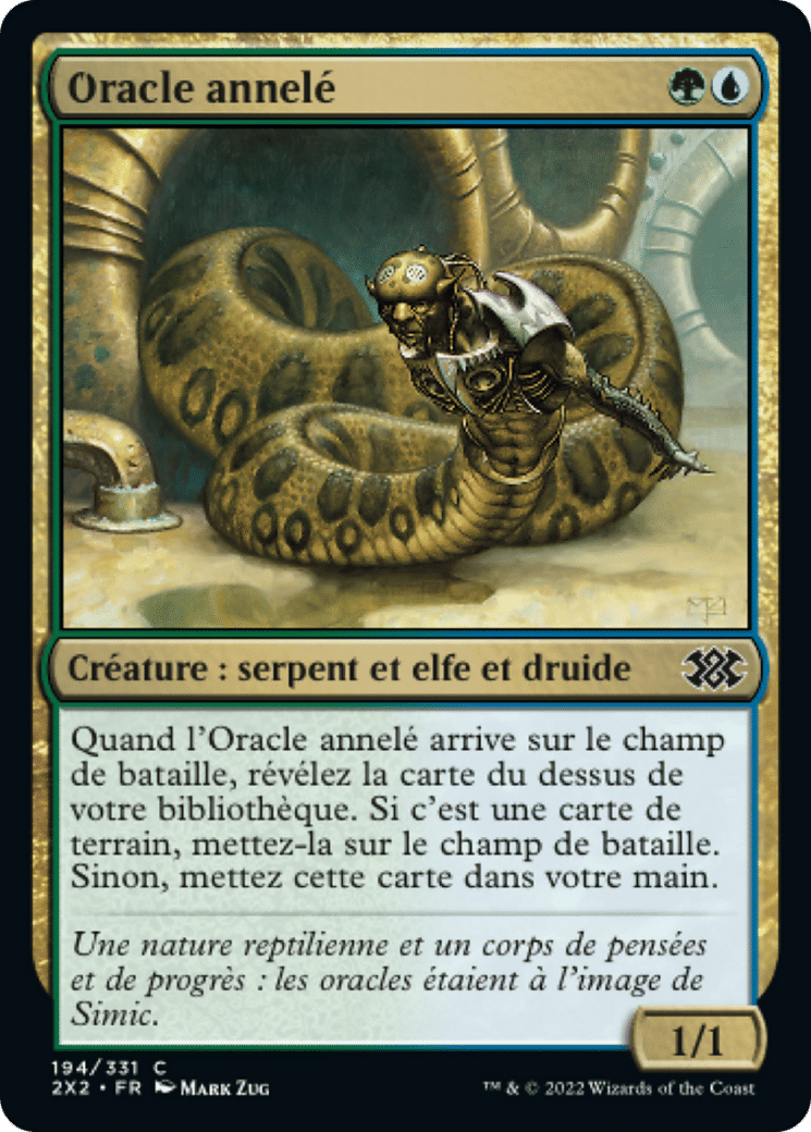 Oracle annelé — Double Masters 2022 — Magic: The Gathering