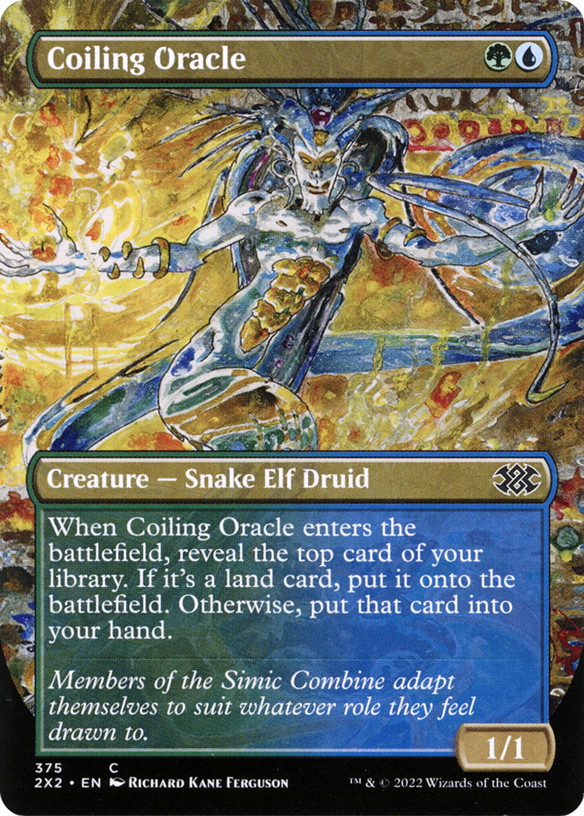 Oracle annelé — Double Masters 2022 — Magic: The Gathering