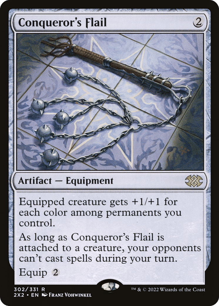 Conqueror's Flail — Double Masters 2022 — Magic: The Gathering