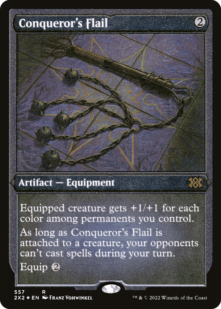 Conqueror's Flail — Double Masters 2022 — Magic: The Gathering