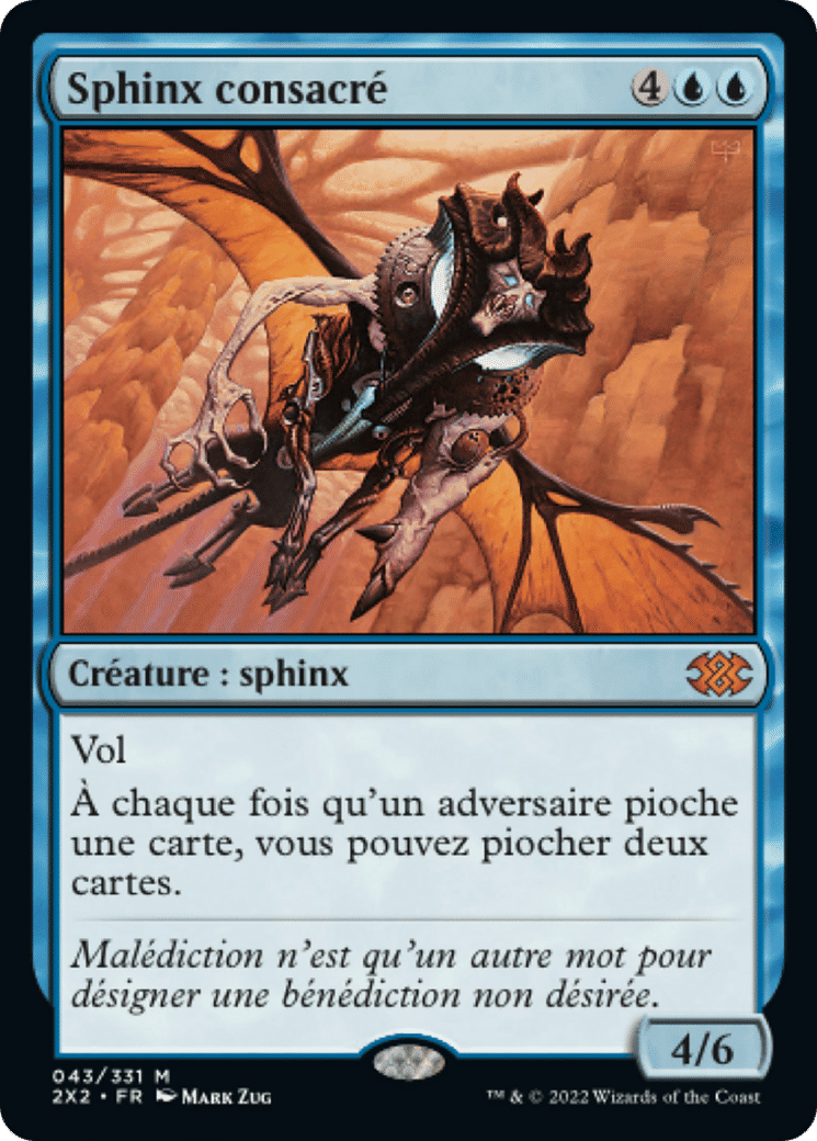 Sphinx consacré — Double Masters 2022 — Magic: The Gathering