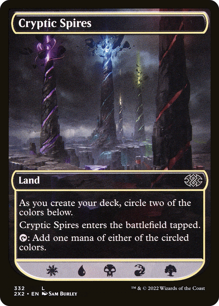 Cryptic Spires — Double Masters 2022 — Magic: The Gathering