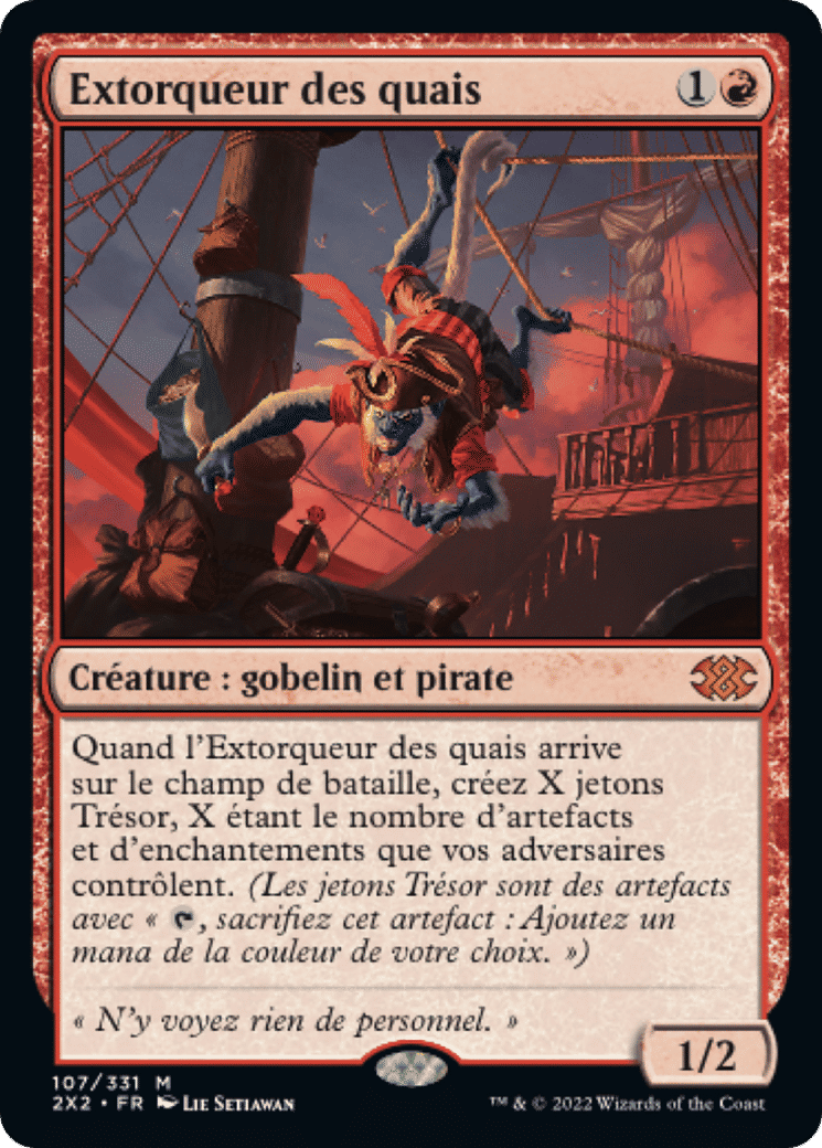 Extorqueur des quais — Double Masters 2022 — Magic: The Gathering