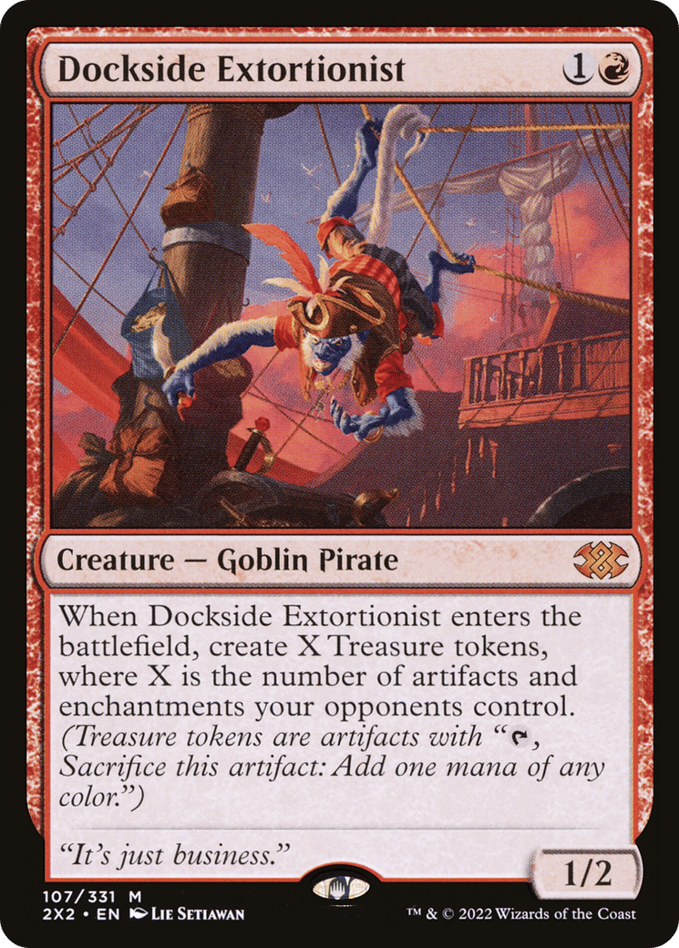 Dockside Extortionist — Double Masters 2022 — Magic: The Gathering