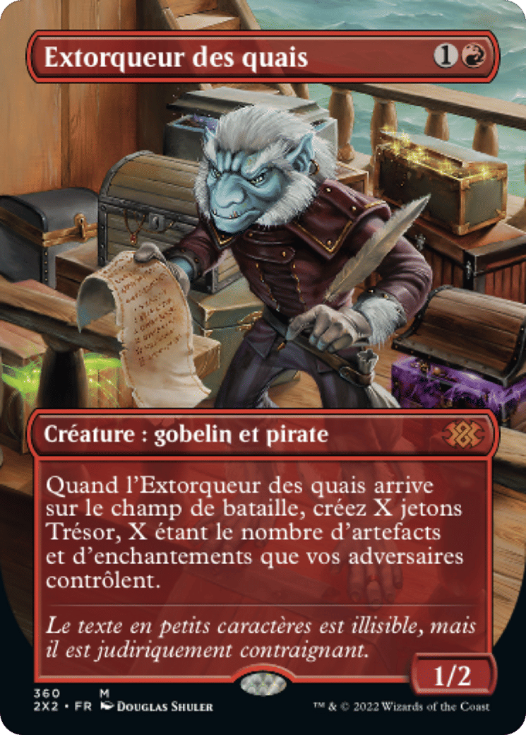 Extorqueur des quais — Double Masters 2022 — Magic: The Gathering