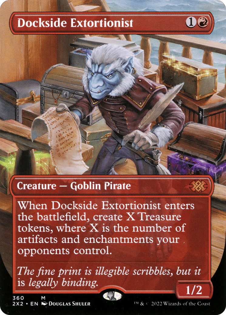 Dockside Extortionist — Double Masters 2022 — Magic: The Gathering