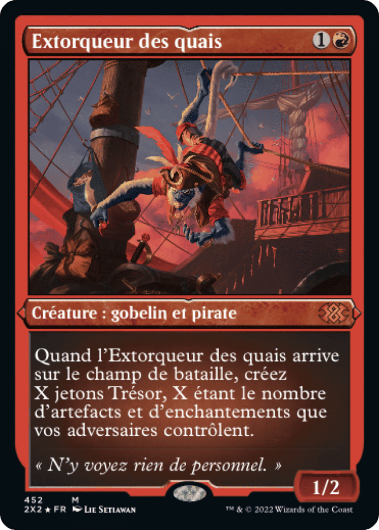 Extorqueur des quais — Double Masters 2022 — Magic: The Gathering