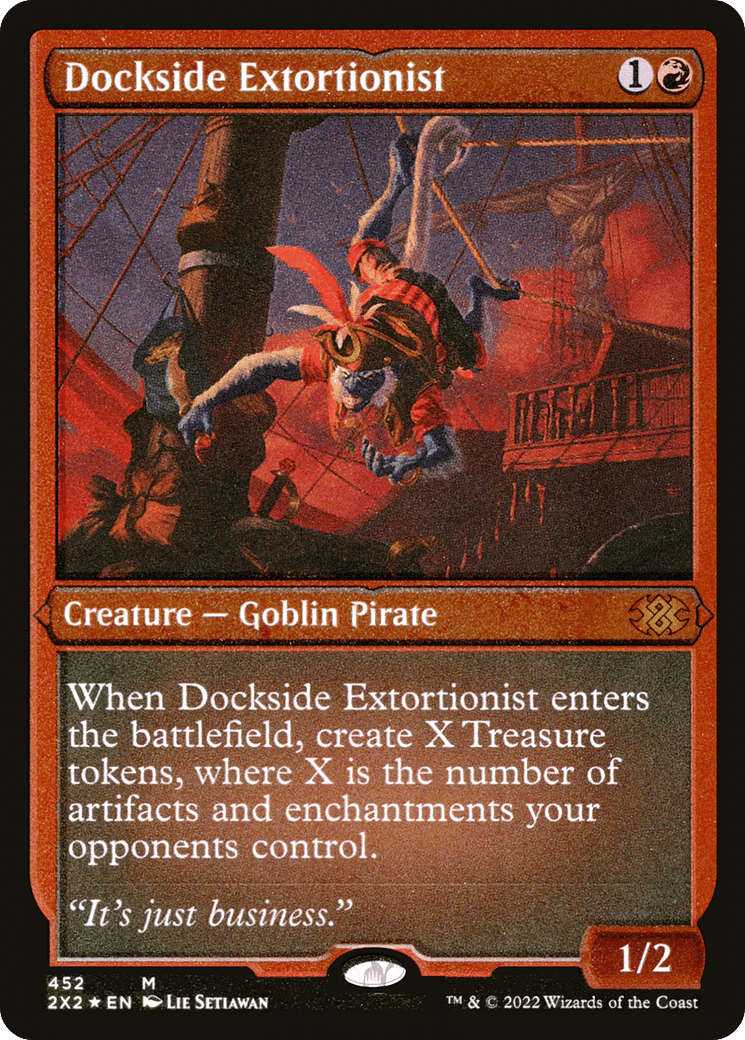 Dockside Extortionist — Double Masters 2022 — Magic: The Gathering