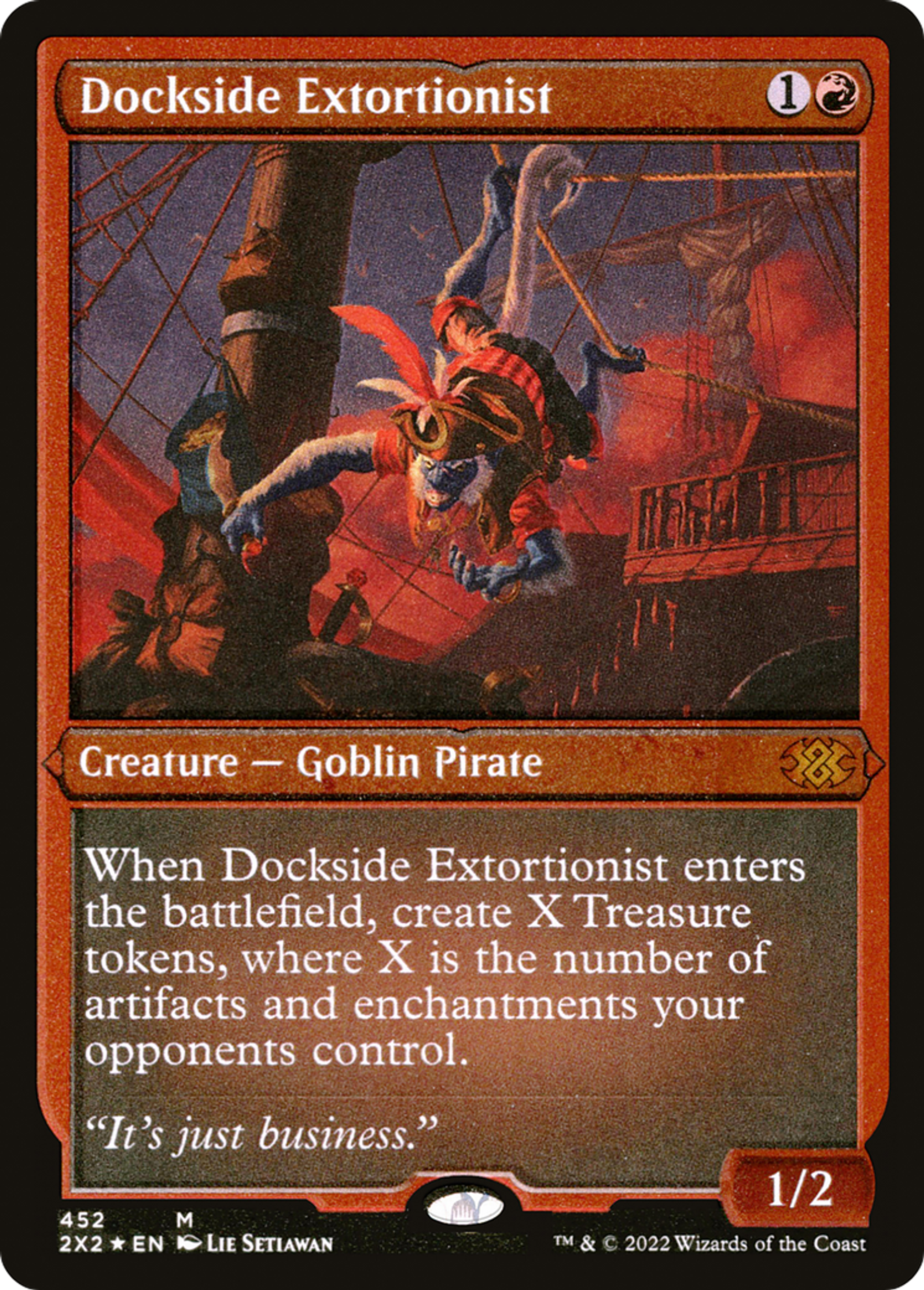 Extorqueur des quais — Double Masters 2022 — Magic: The Gathering