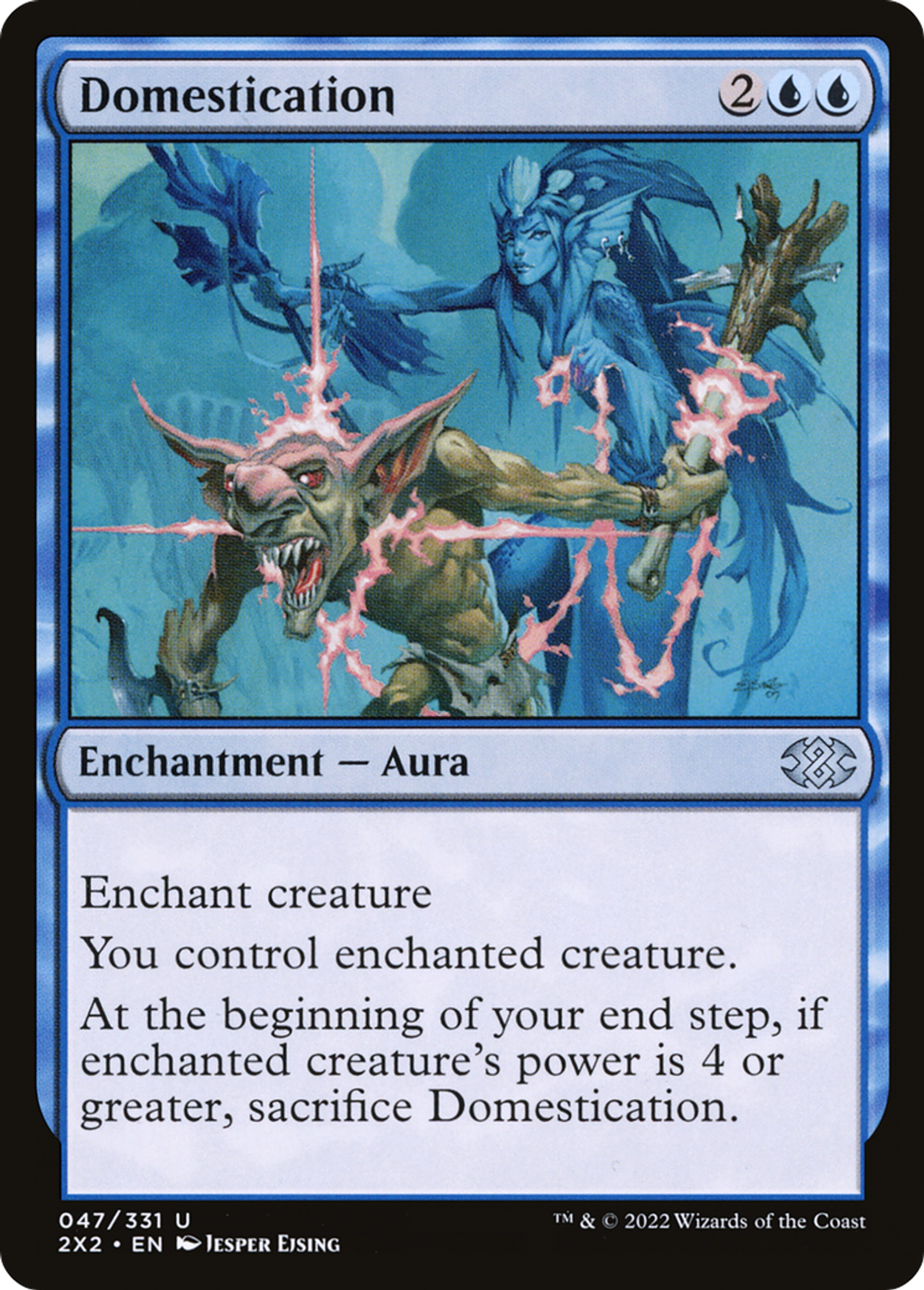 Domestication — Double Masters 2022 — Magic: The Gathering