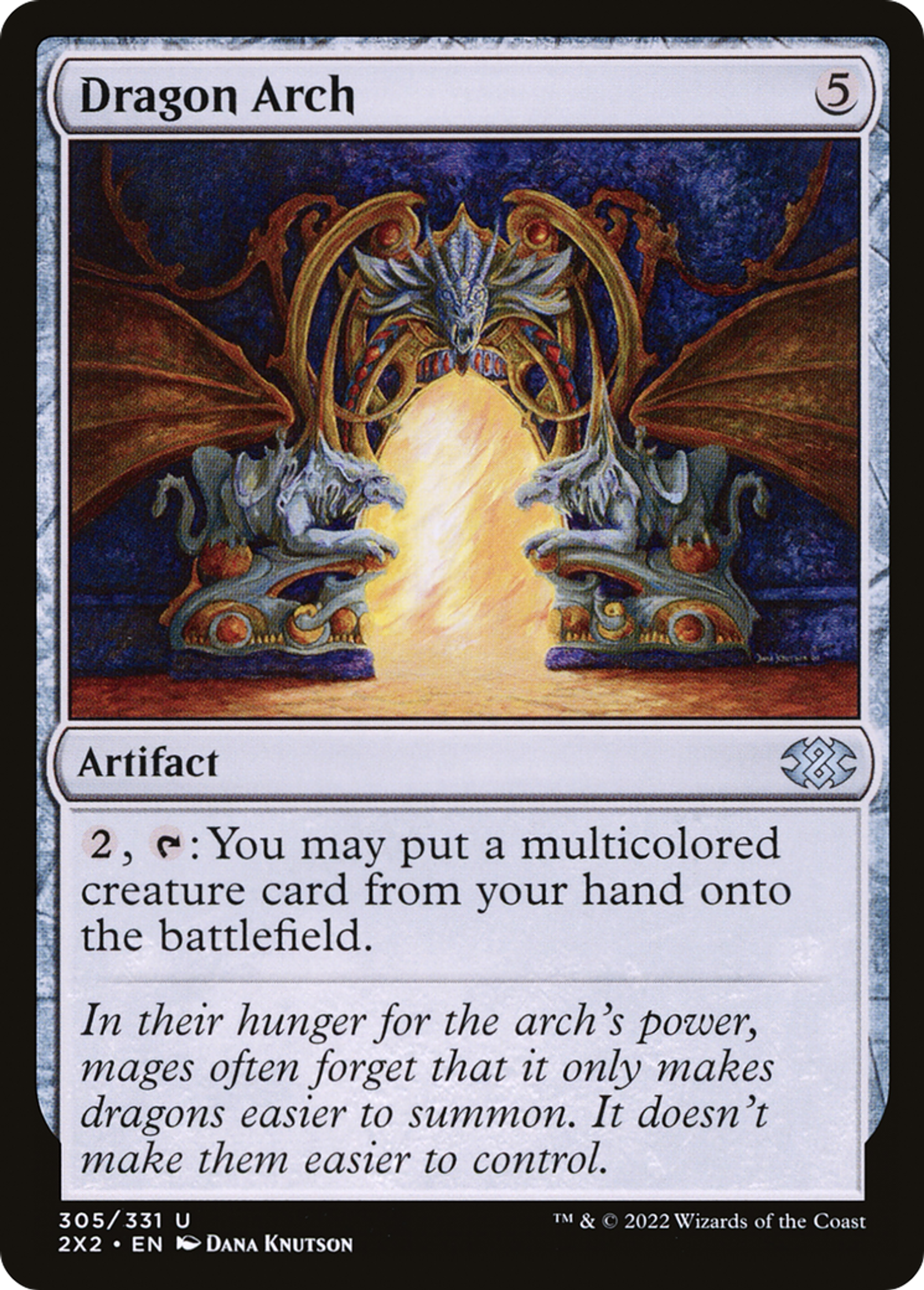 Dragon Arch — Double Masters 2022 — Magic: The Gathering