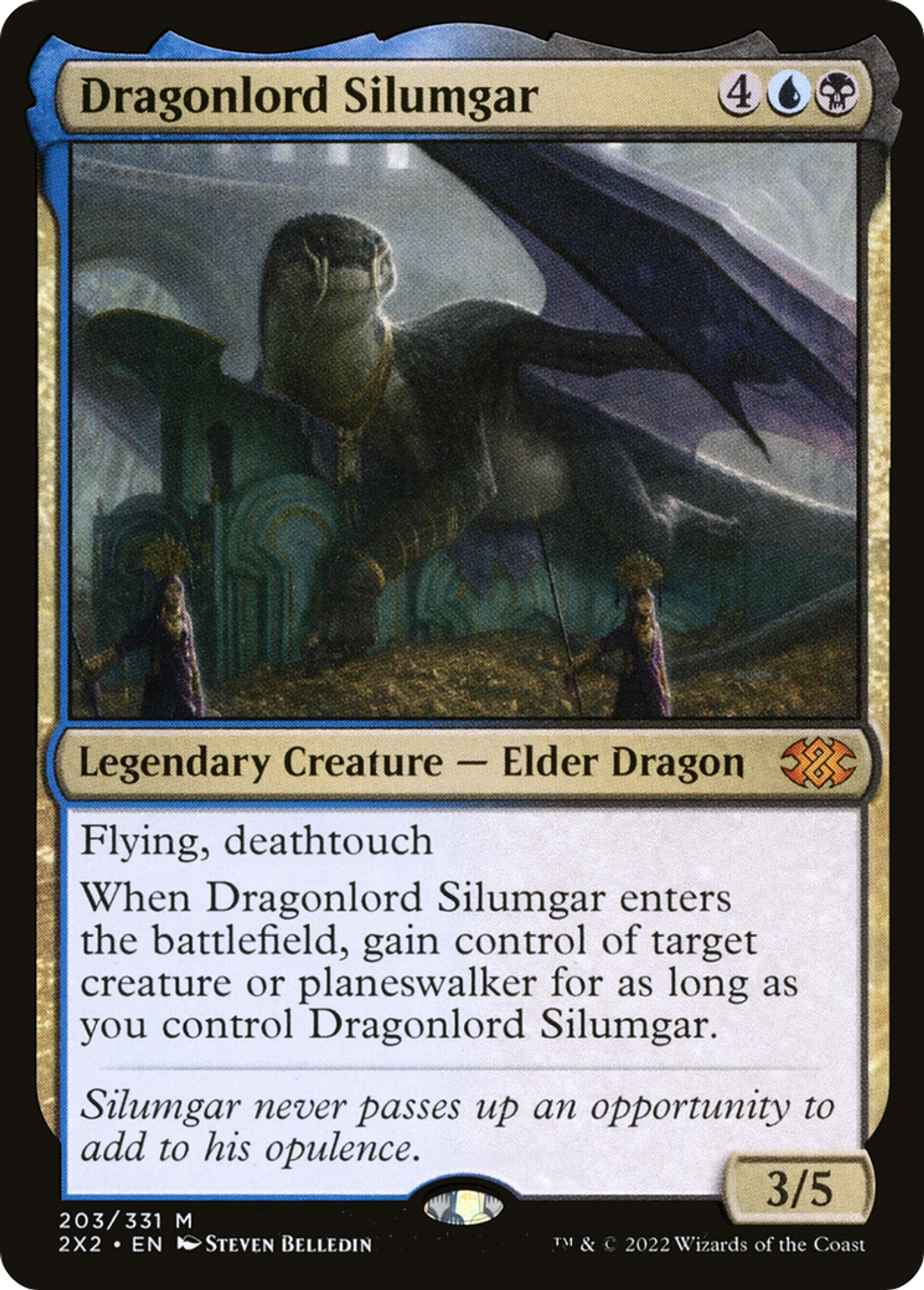 Silumgar, seigneur-dragon — Double Masters 2022 — Magic: The Gathering