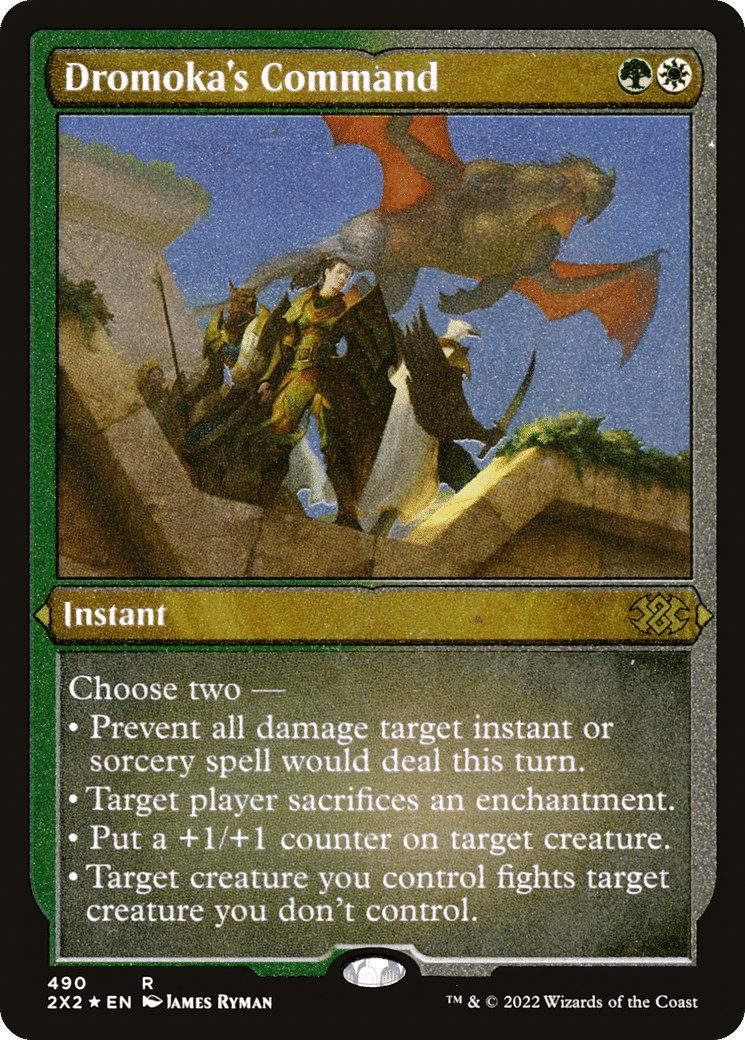 Dromoka's Command — Double Masters 2022 — Magic: The Gathering