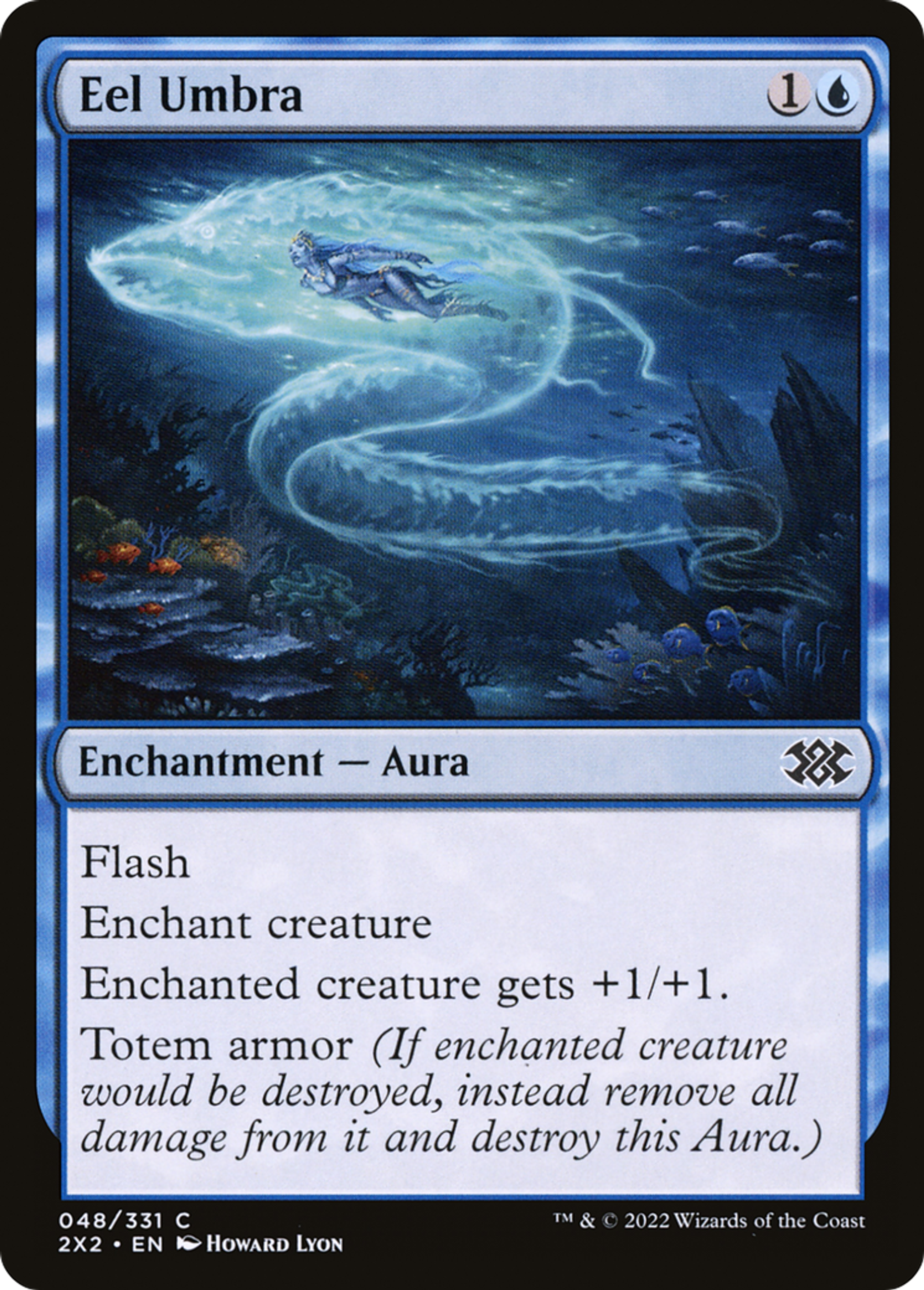Ombre d'anguille — Double Masters 2022 — Magic: The Gathering
