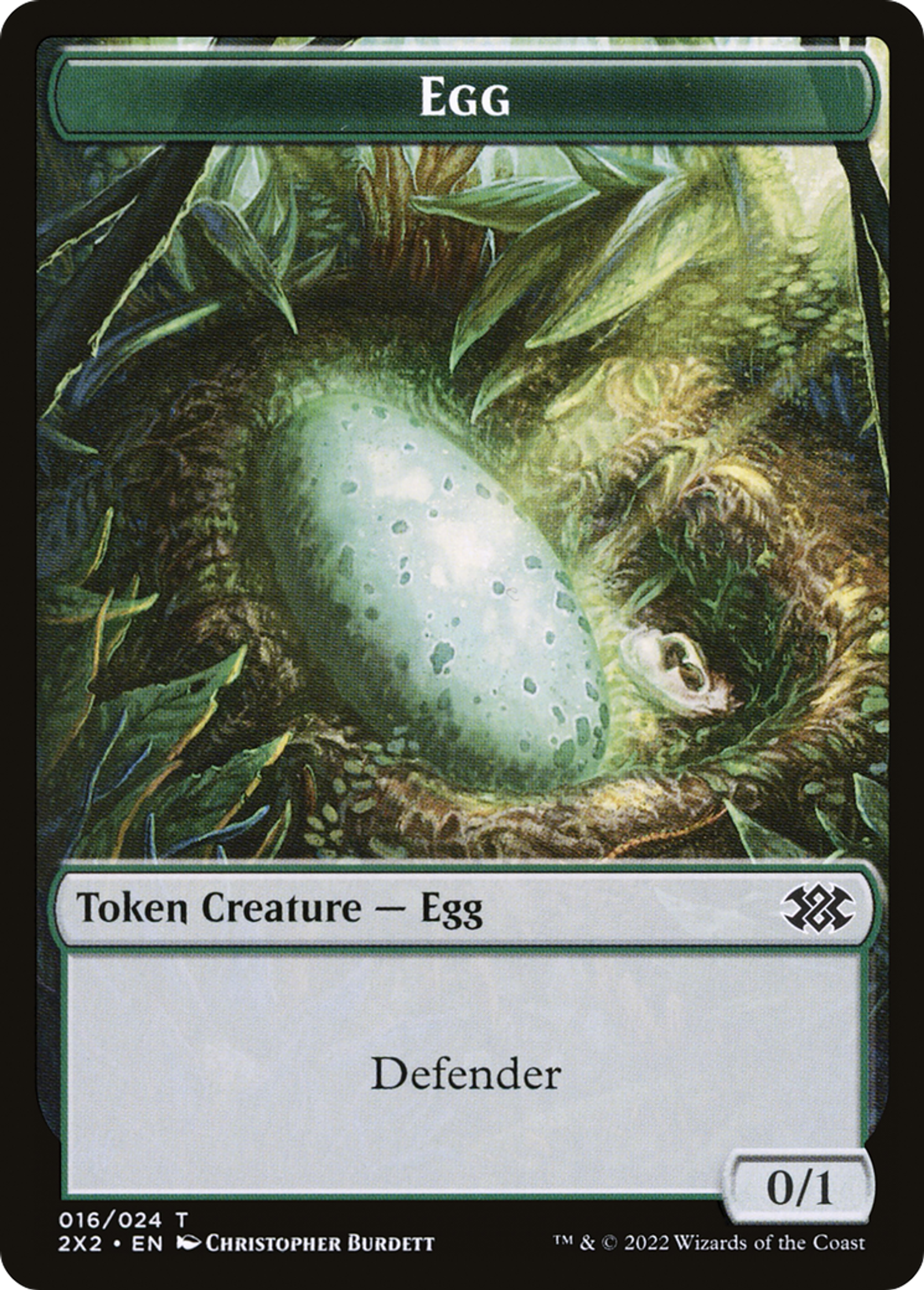 Egg — Double Masters 2022 — Magic: The Gathering