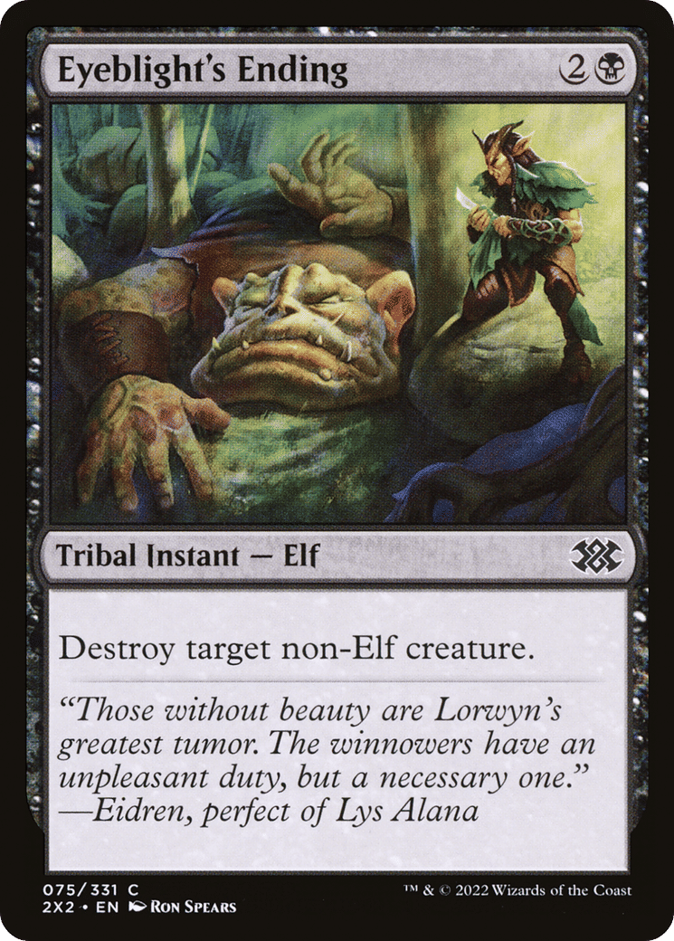 Eyeblight's Ending — Double Masters 2022 — Magic: The Gathering