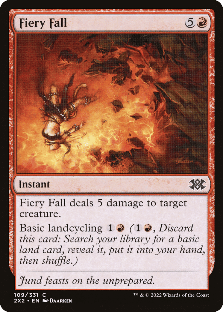 Fiery Fall — Double Masters 2022 — Magic: The Gathering