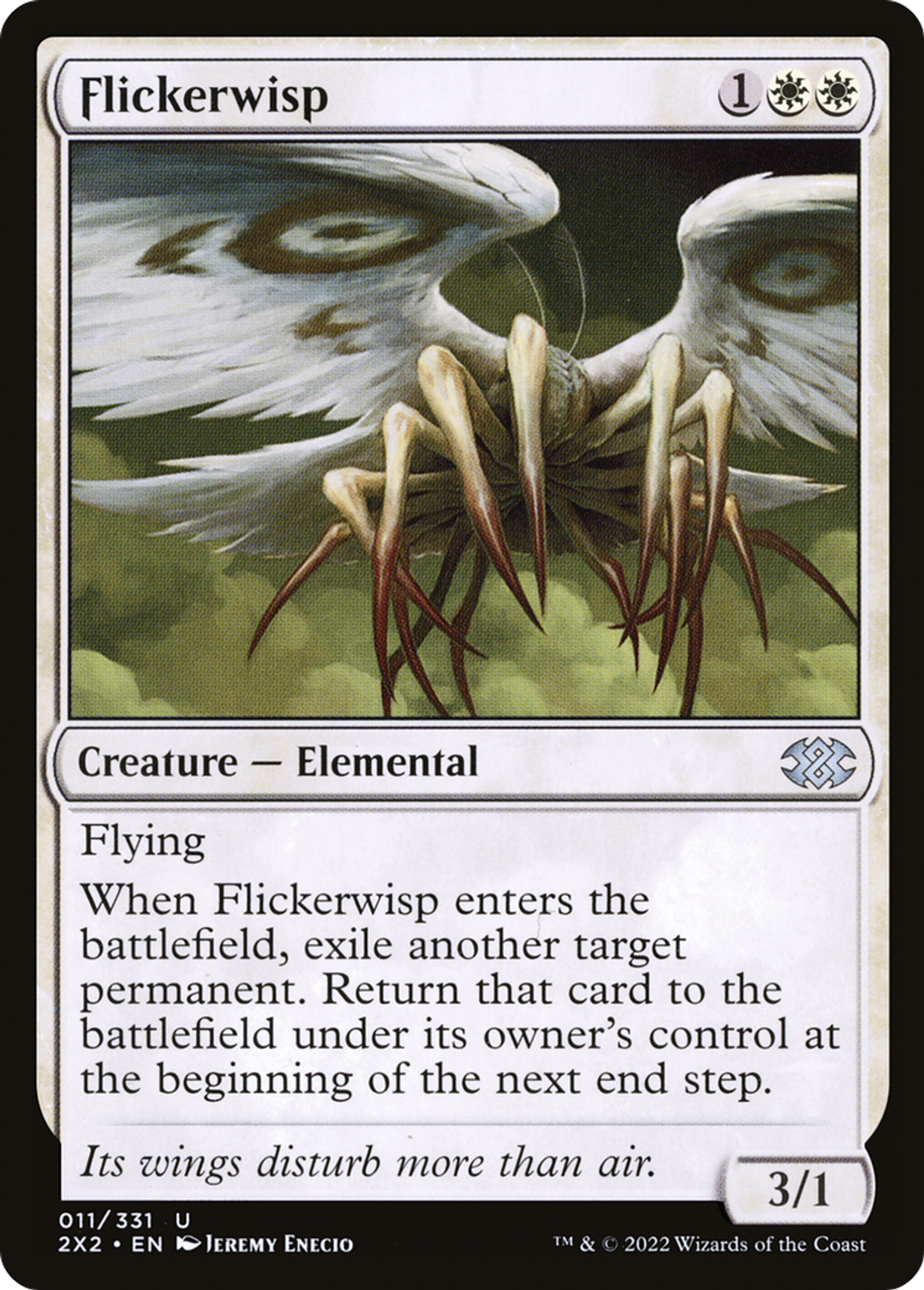 Flickerwisp — Double Masters 2022 — Magic: The Gathering