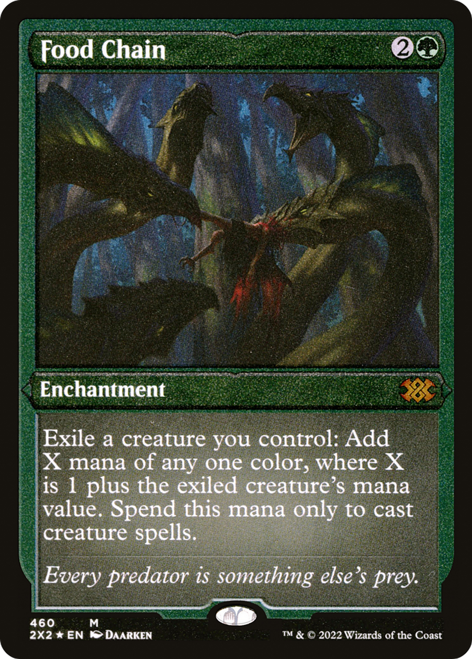 Chaîne alimentaire — Double Masters 2022 — Magic: The Gathering