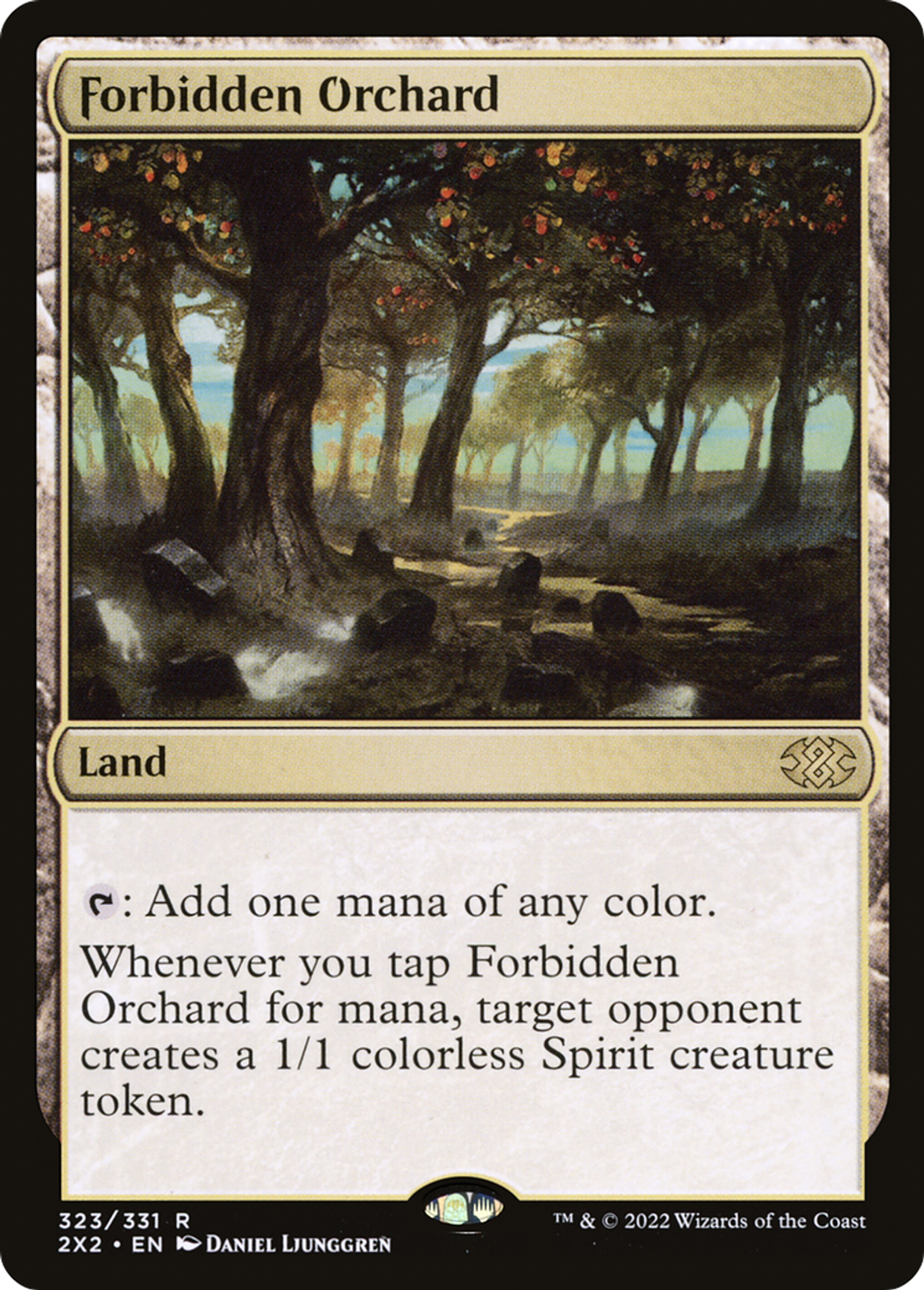 Cerisaie interdite — Double Masters 2022 — Magic: The Gathering