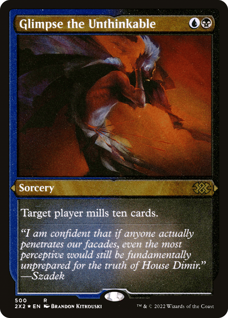 Glimpse the Unthinkable — Double Masters 2022 — Magic: The Gathering