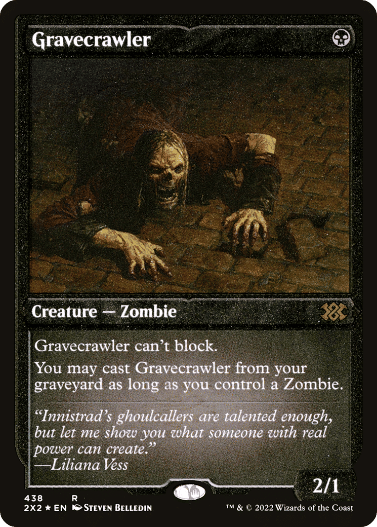 Gravecrawler — Double Masters 2022 — Magic: The Gathering