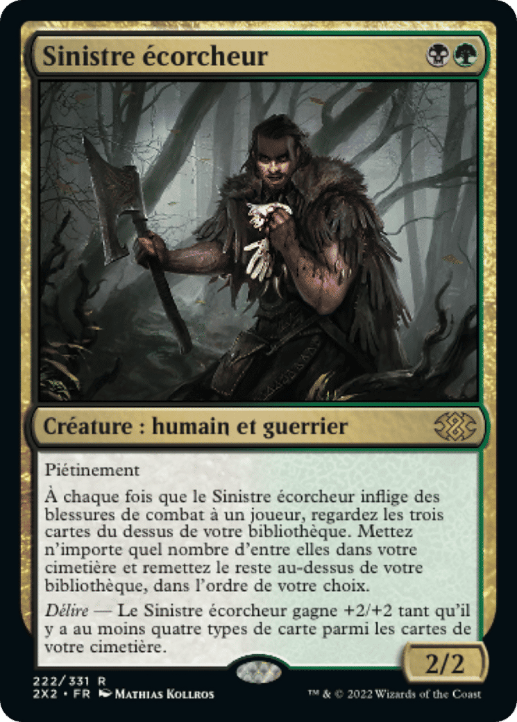 Sinistre écorcheur — Double Masters 2022 — Magic: The Gathering