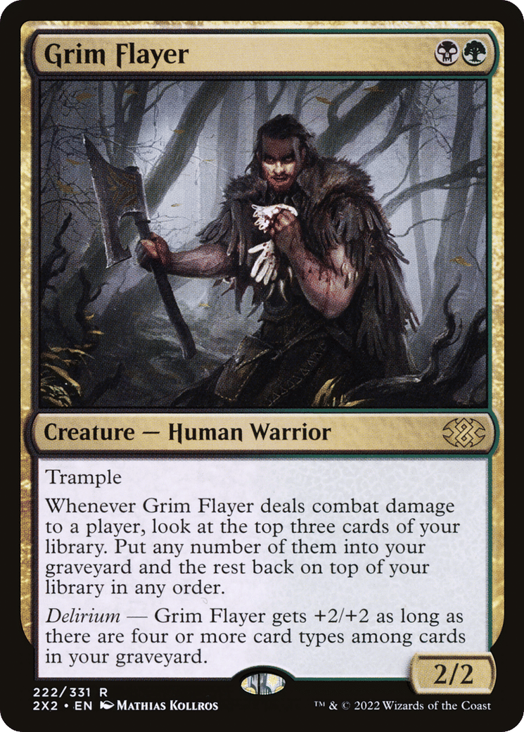 Grim Flayer — Double Masters 2022 — Magic: The Gathering